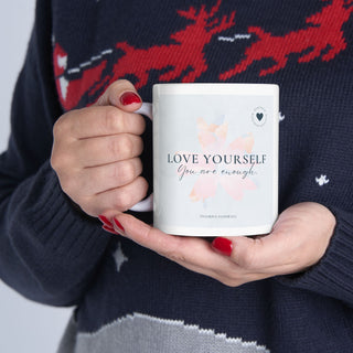Embrace Self-Love with Our Premium Ceramic Coffee Mug - BPA & Lead-Free, Perfect for Tea, Coffee & Cocoa Lovers
