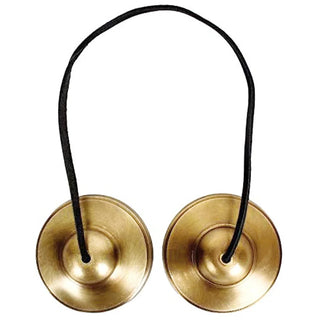 Tibetan Tingsha Cymbals 2pcs, Meditation Sanskrit Brass Chime Bells for Spiritual Healing Mindfulness, Yoga Buddhist