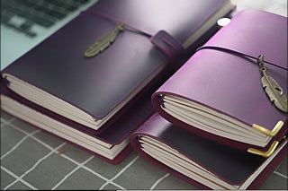 100% Genuine Leather Journal Refillable Travel Notebook Retro DIY Handmade Diary Sketchbook School Office Gift Customized