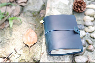 100% Genuine Leather Journal Refillable Travel Notebook Retro DIY Handmade Diary Sketchbook School Office Gift Customized