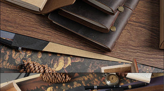 100% Genuine Leather Journal Refillable Travel Notebook Retro DIY Handmade Diary Sketchbook School Office Gift Customized