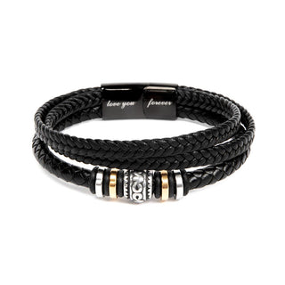 Embrace Self-Love: Men's 'Love You Forever' Bracelet