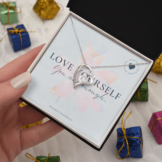 Forever Love Necklace 14k 18k Gold