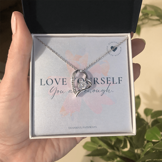 Forever Love Necklace 14k 18k Gold