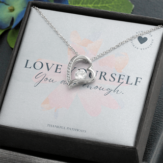 Forever Love Necklace 14k 18k Gold