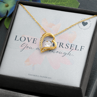 Forever Love Necklace 14k 18k Gold